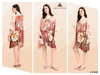 Kaftan Silk Poncho Vol 5 By Jisha Poly Feather Silk Kurtis Wholesalers In Surat